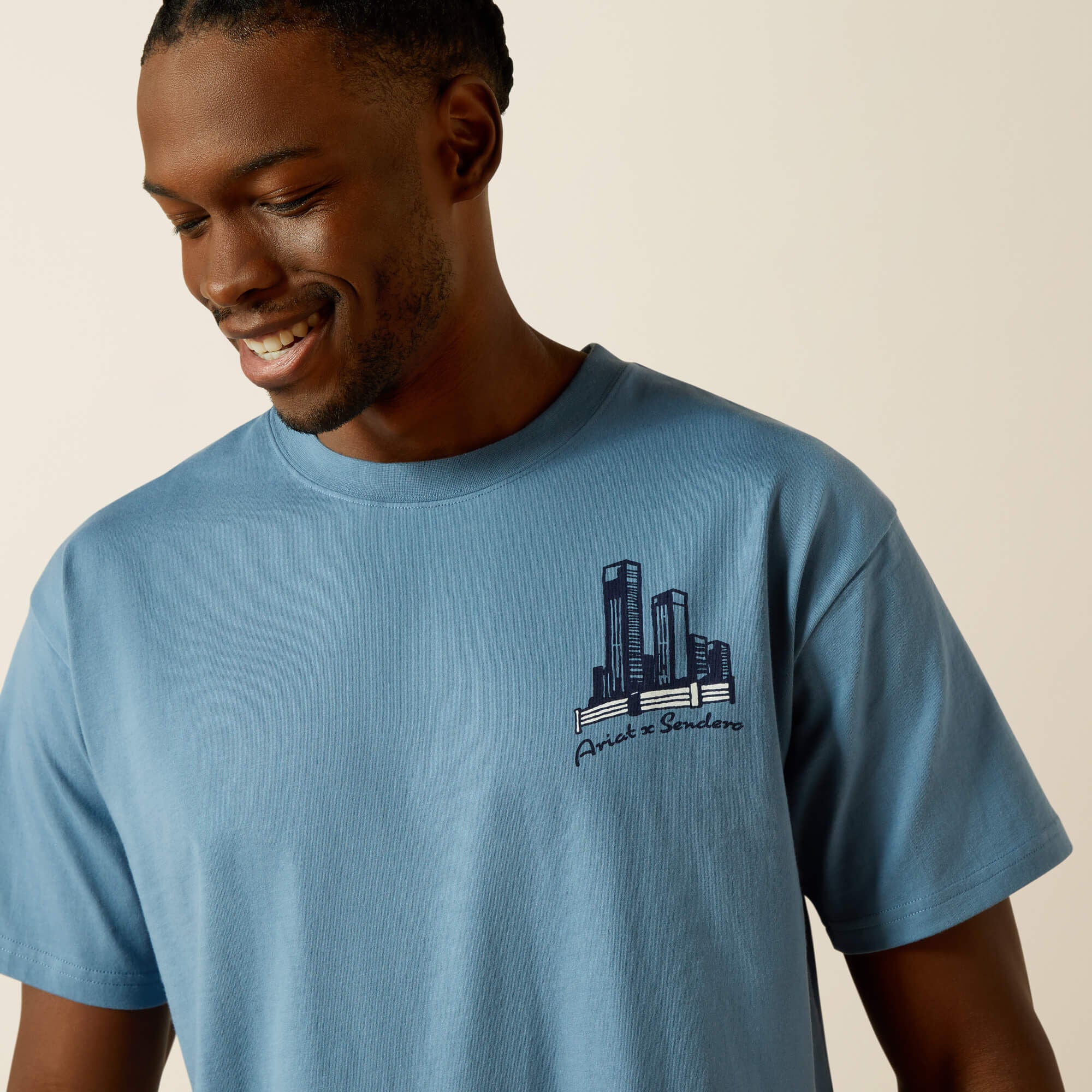 Men Sendero Country Fences T-Shirt | Ariat Discount