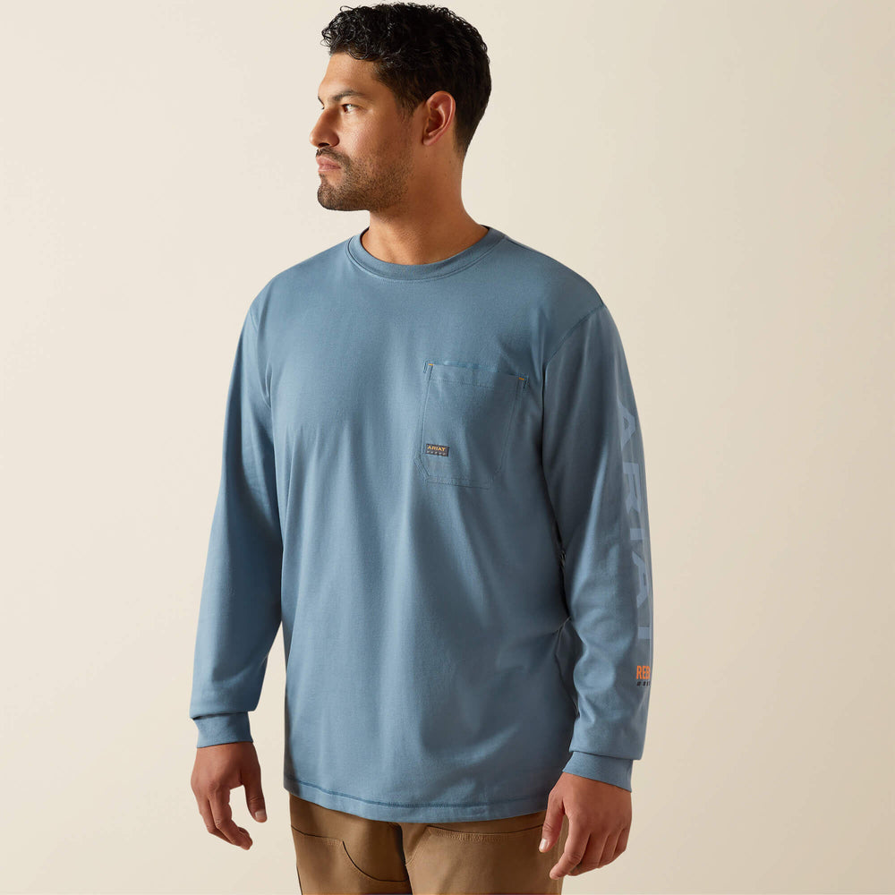 Men Rebar Workman Logo T-Shirt | Ariat on sale