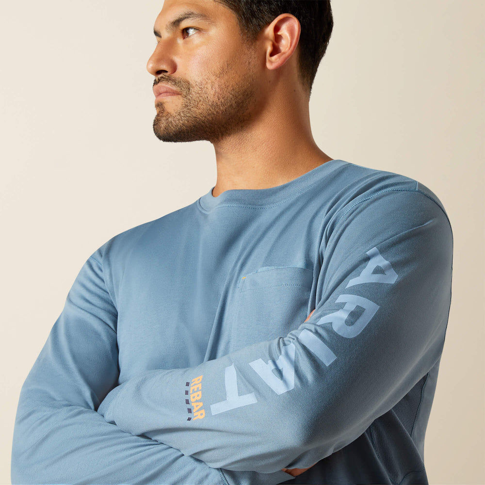 Men Rebar Workman Logo T-Shirt | Ariat on sale