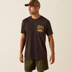 Men Ariat Southwest Longest Horn Classic Fit T-Shirt | Ariat