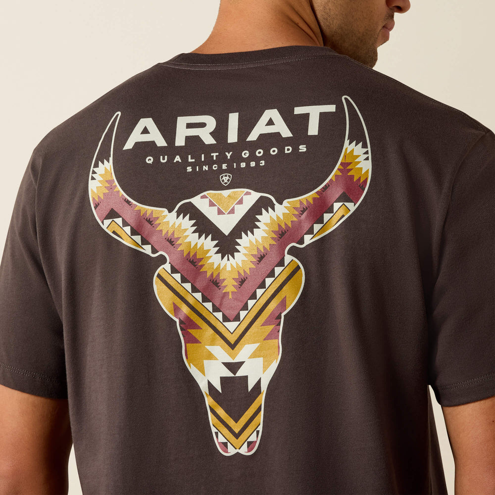 Men Ariat Southwest Longest Horn Classic Fit T-Shirt | Ariat