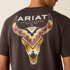 Men Ariat Southwest Longest Horn Classic Fit T-Shirt | Ariat