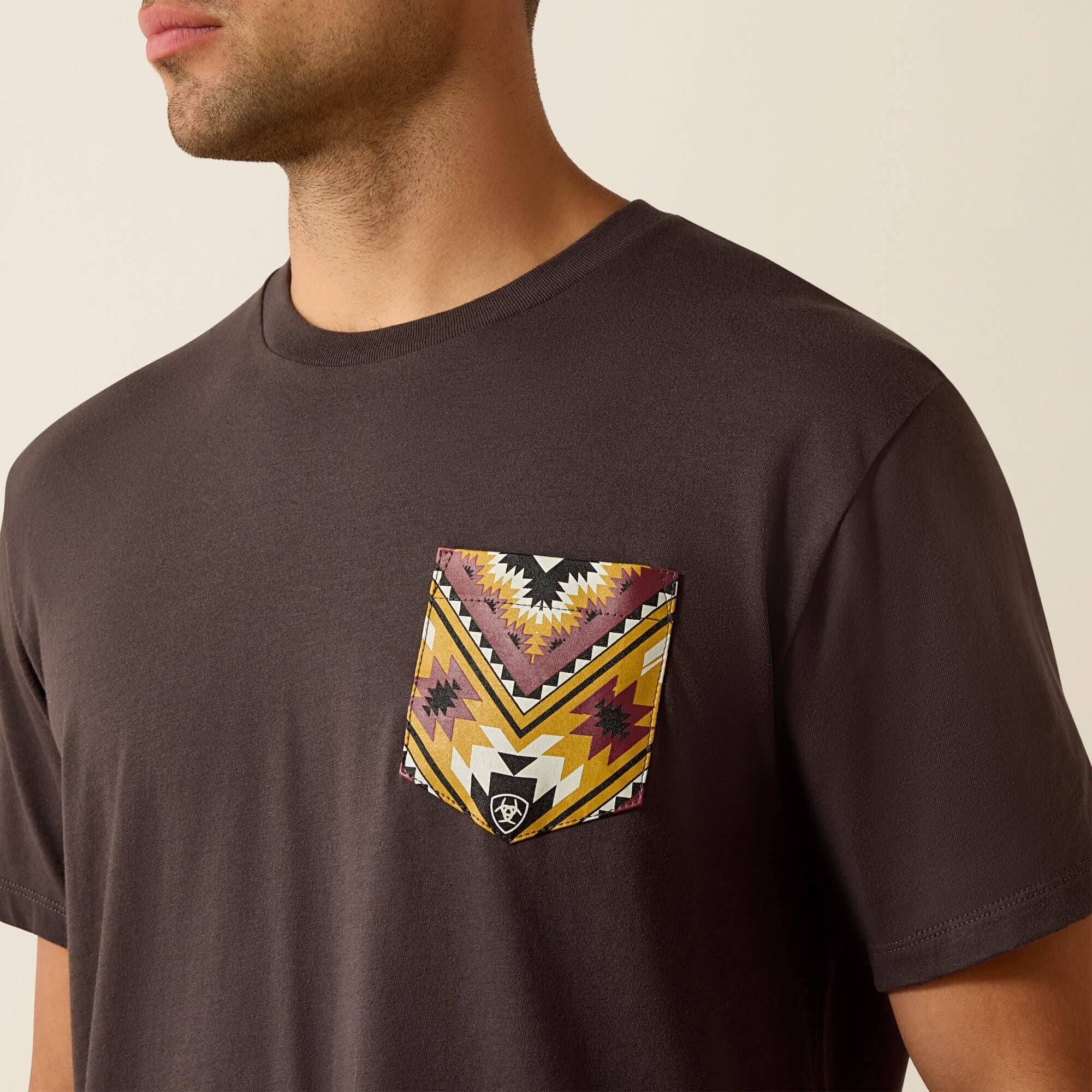Men Ariat Southwest Longest Horn Classic Fit T-Shirt | Ariat