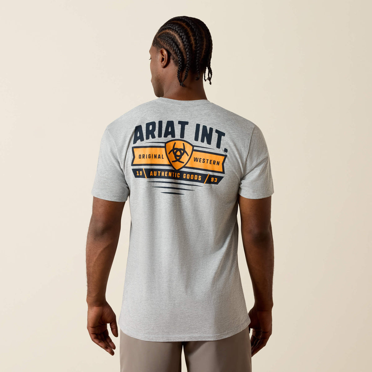 Men Ariat Banner Badge T-Shirt | Ariat Outlet