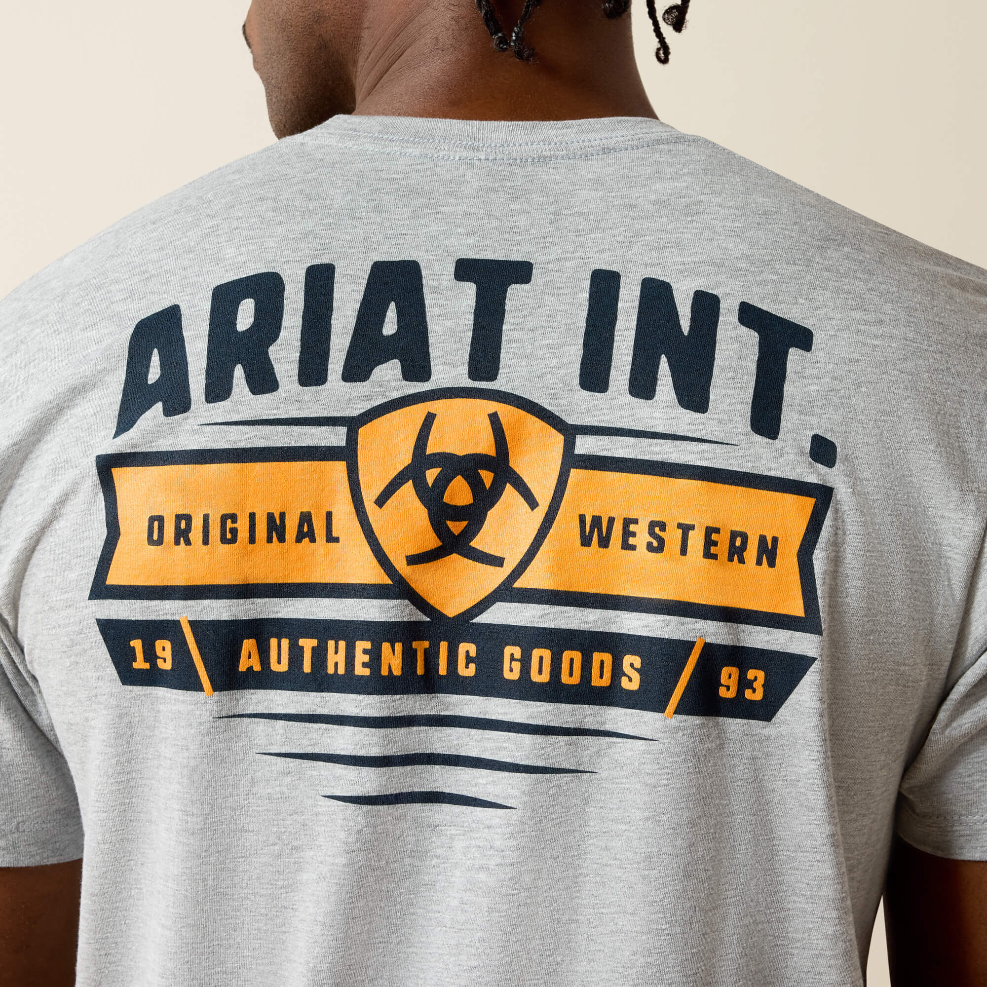 Men Ariat Banner Badge T-Shirt | Ariat Outlet