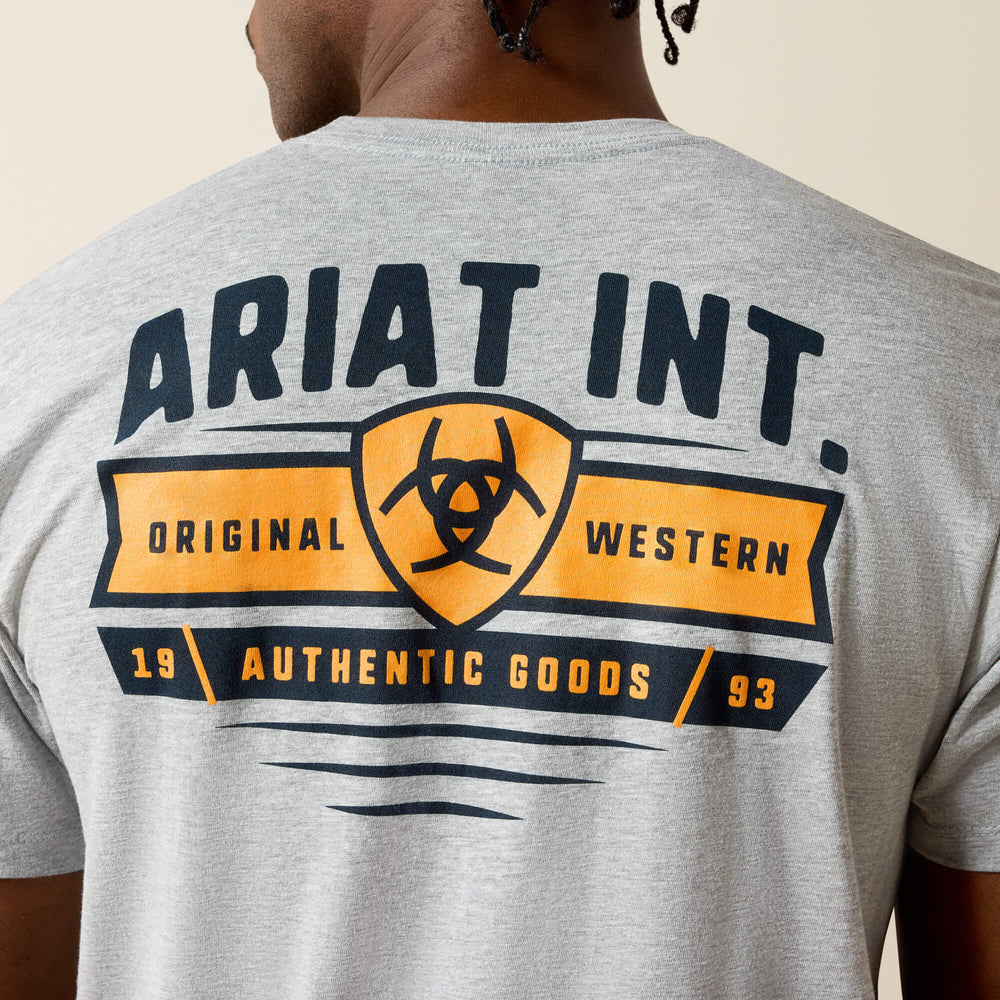 Men Ariat Banner Badge T-Shirt | Ariat Outlet