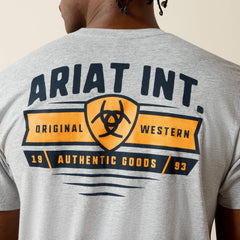 Men Ariat Banner Badge T-Shirt | Ariat Outlet