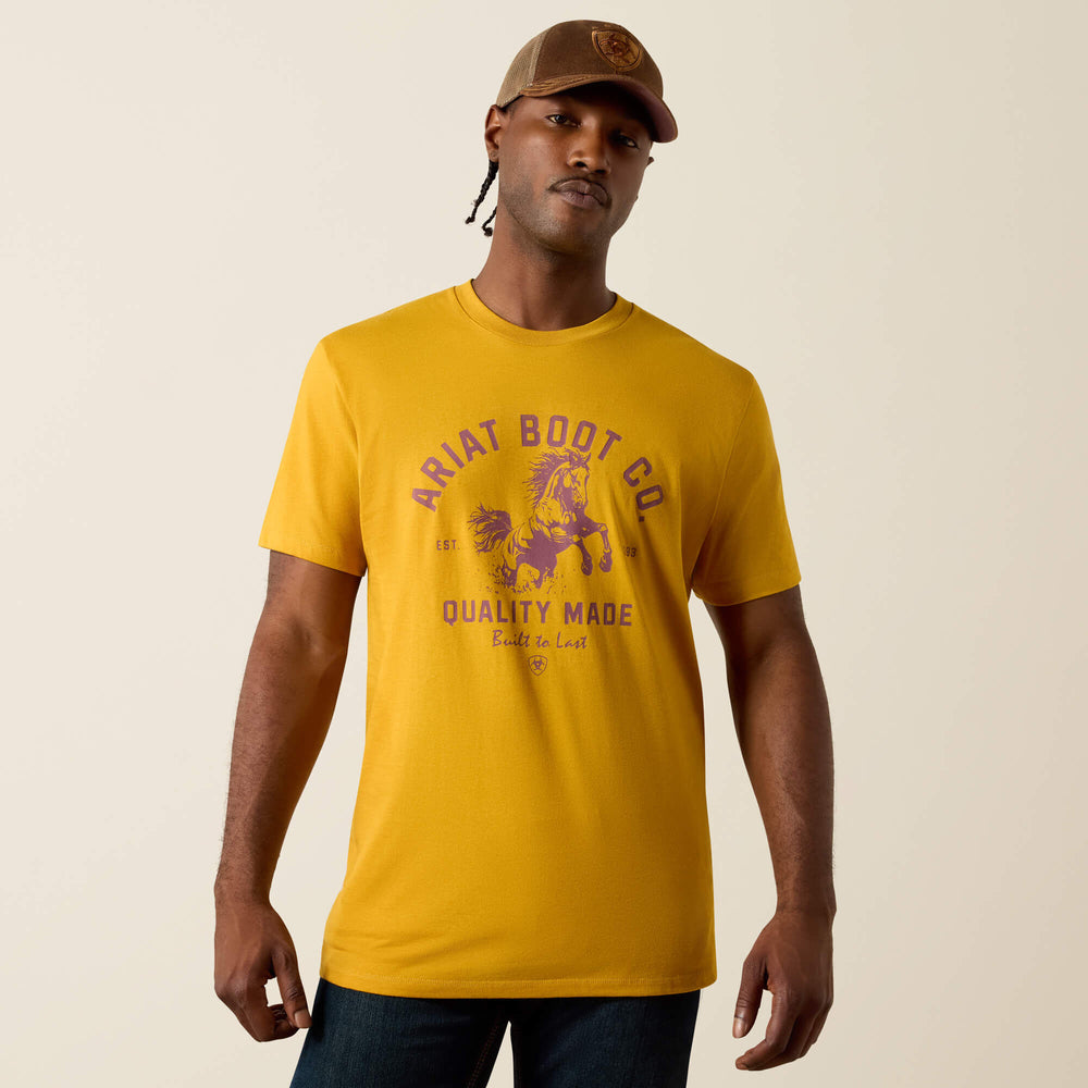 Men Ariat College Bronc Classic Fit T-Shirt | Ariat for sale