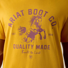 Men Ariat College Bronc Classic Fit T-Shirt | Ariat for sale