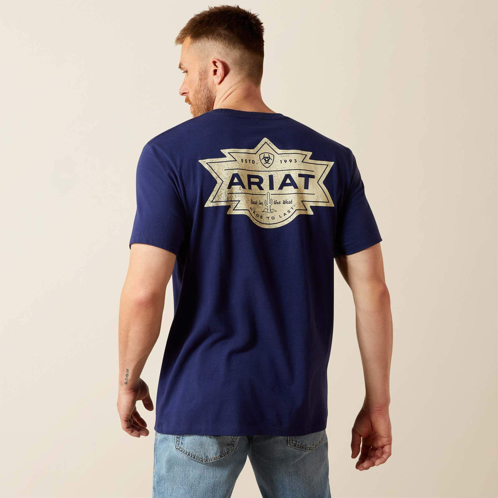Men Ariat Mesa Motif Lockup T-Shirt | Ariat Discount