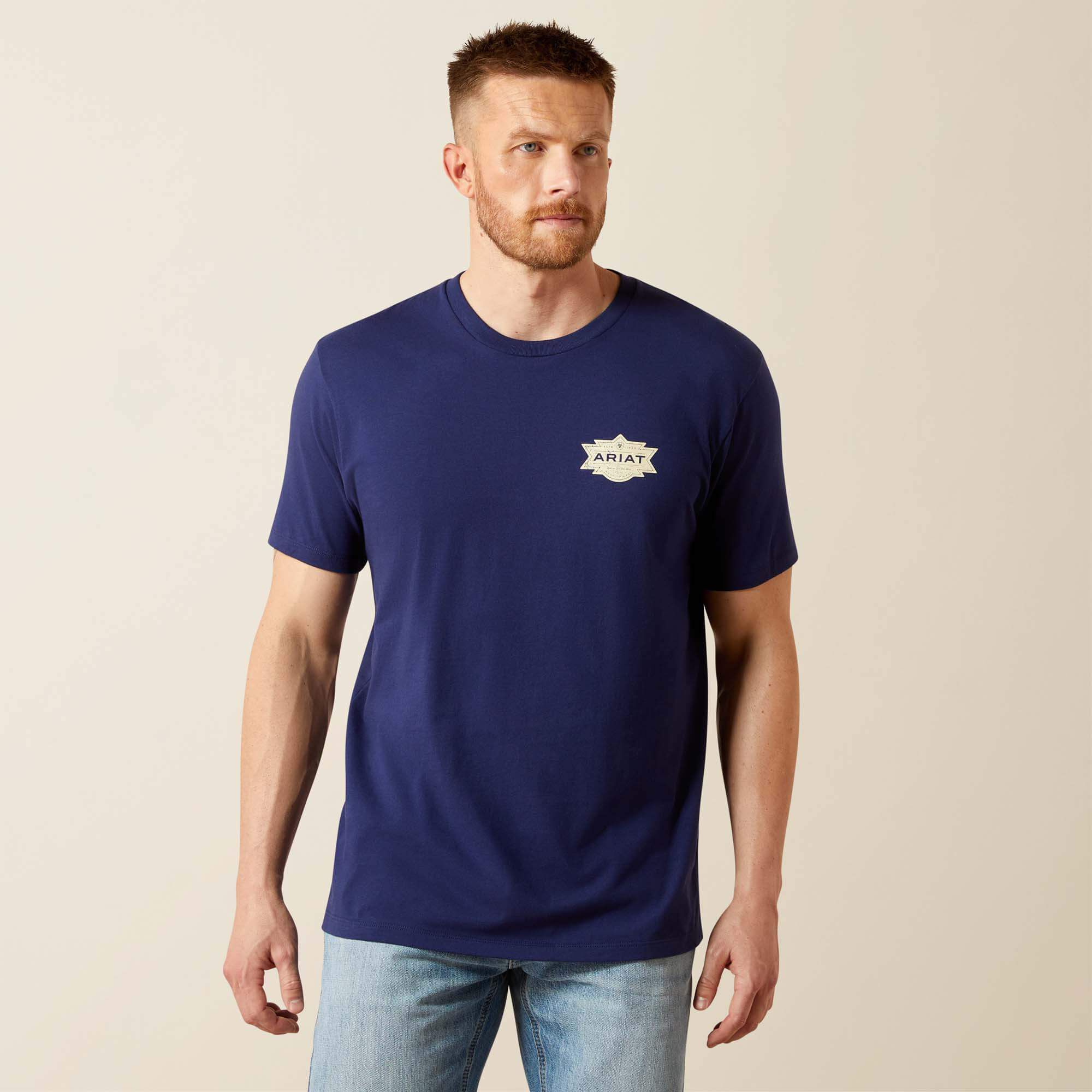 Men Ariat Mesa Motif Lockup T-Shirt | Ariat Discount
