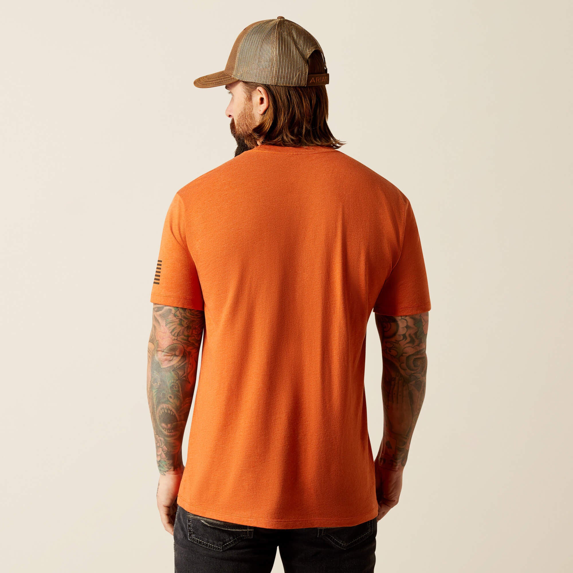 Men Ariat Shield Flag T-Shirt | Ariat on sale