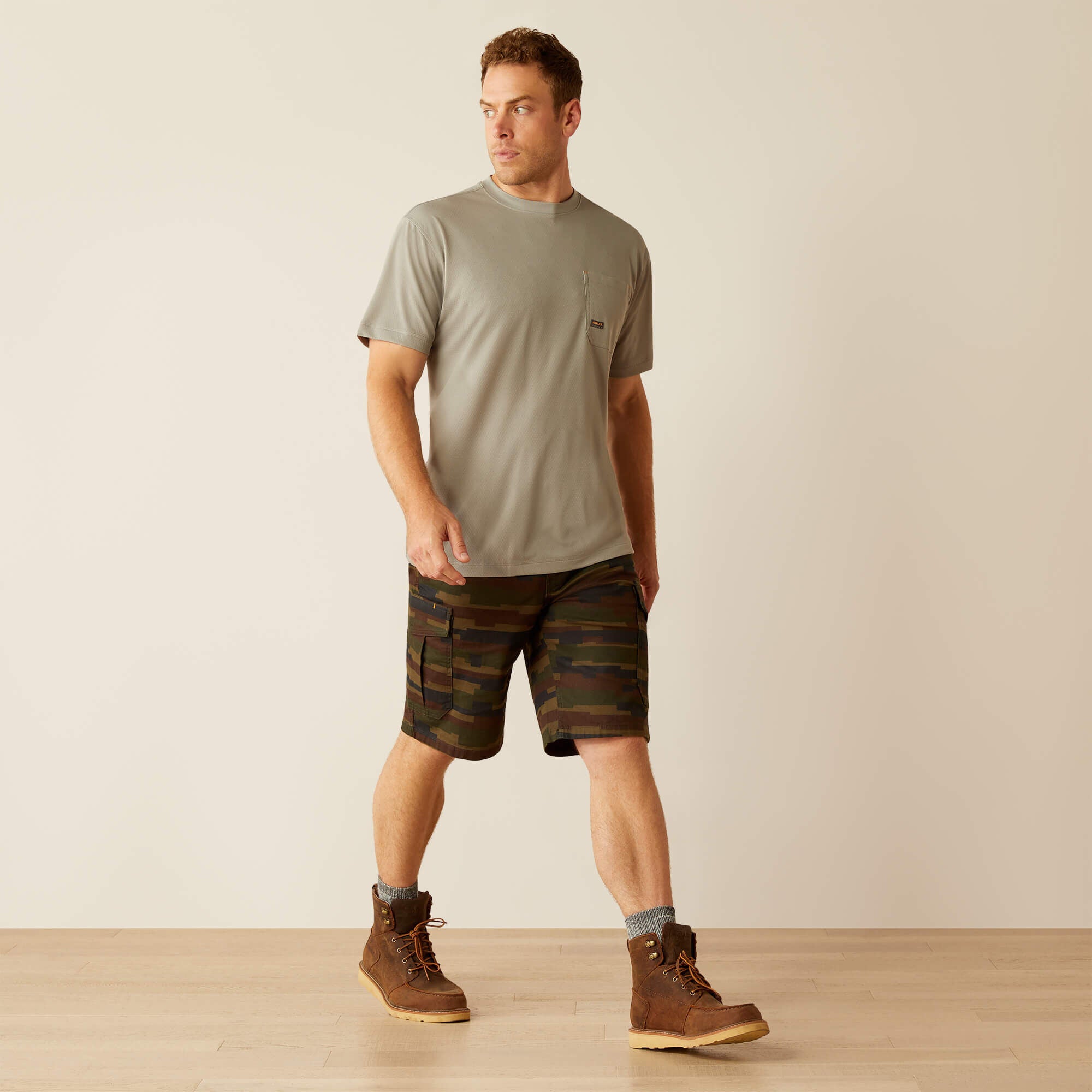 Men Rebar Heat Fighter Staple T-Shirt | Ariat for sale