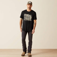 Men Ariat Freedom Flag T-Shirt | Ariat Discount