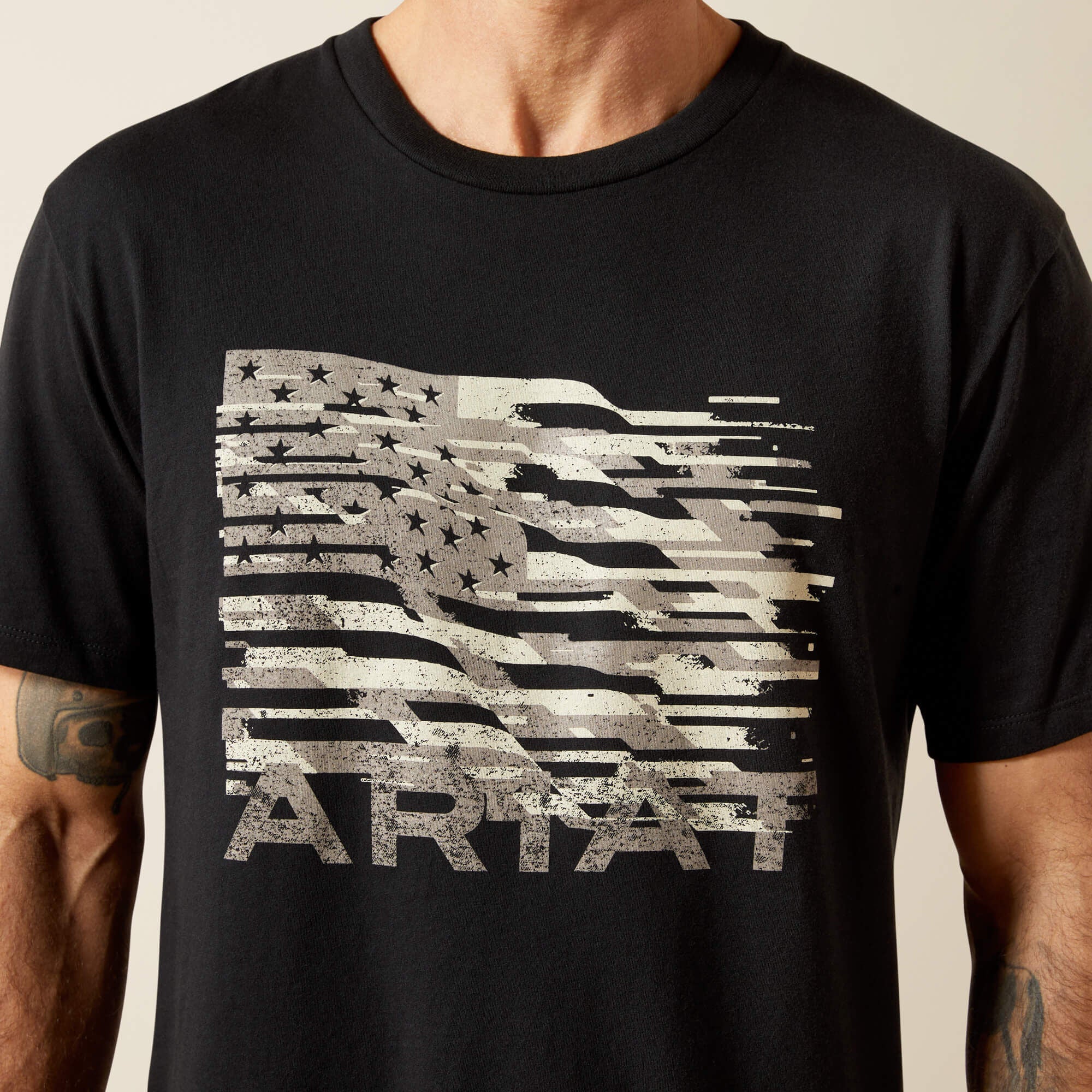 Men Ariat Freedom Flag T-Shirt | Ariat Discount