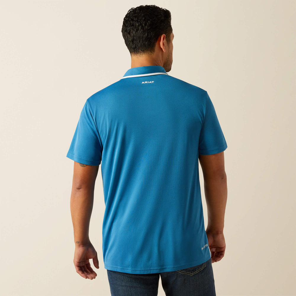Men Welded TEK Fitted Short Sleeve Polo | Ariat Outlet