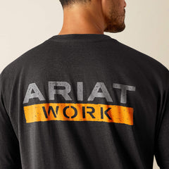 Men Rebar Cotton Strong Logo T-Shirt | Ariat