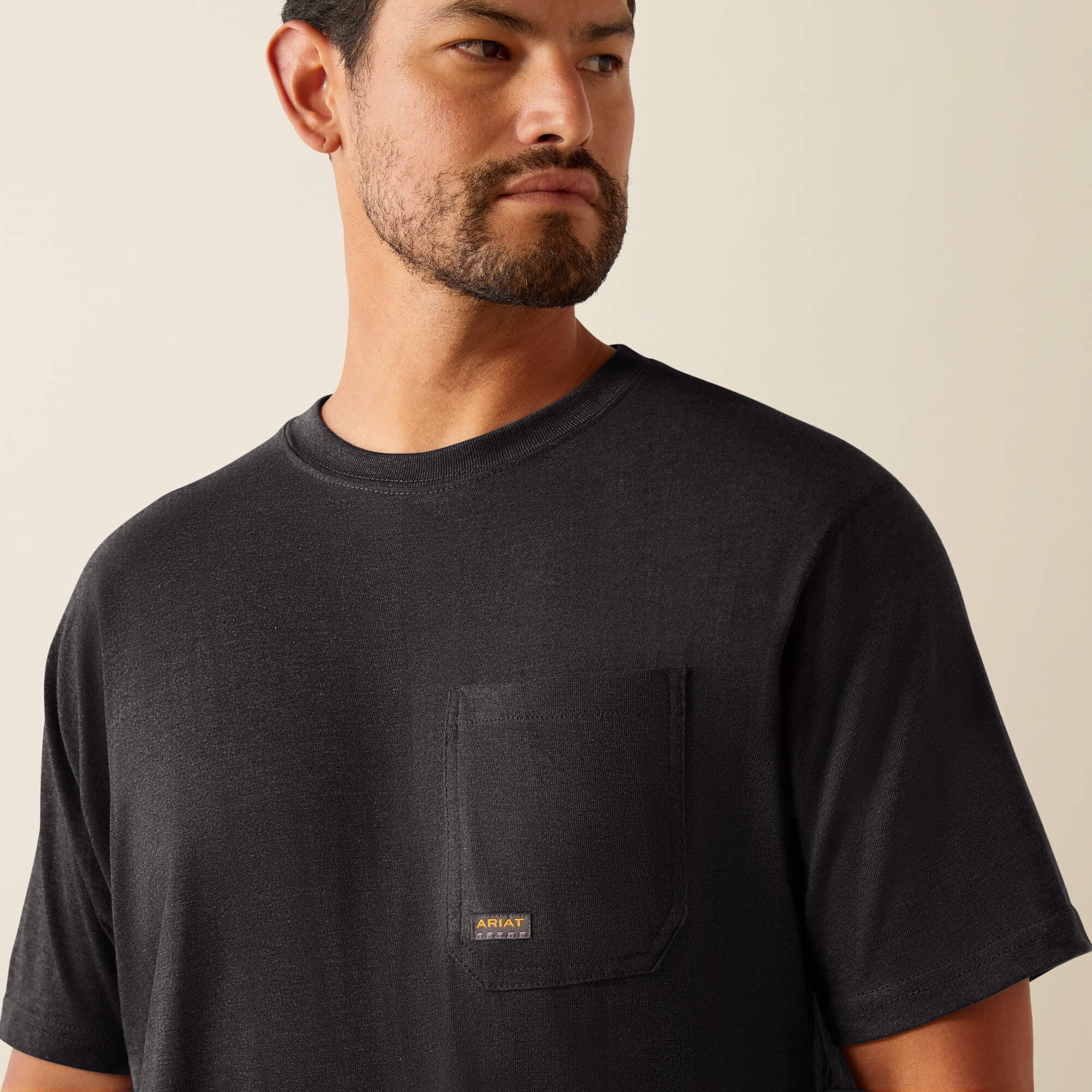 Men Rebar Cotton Strong Logo T-Shirt | Ariat