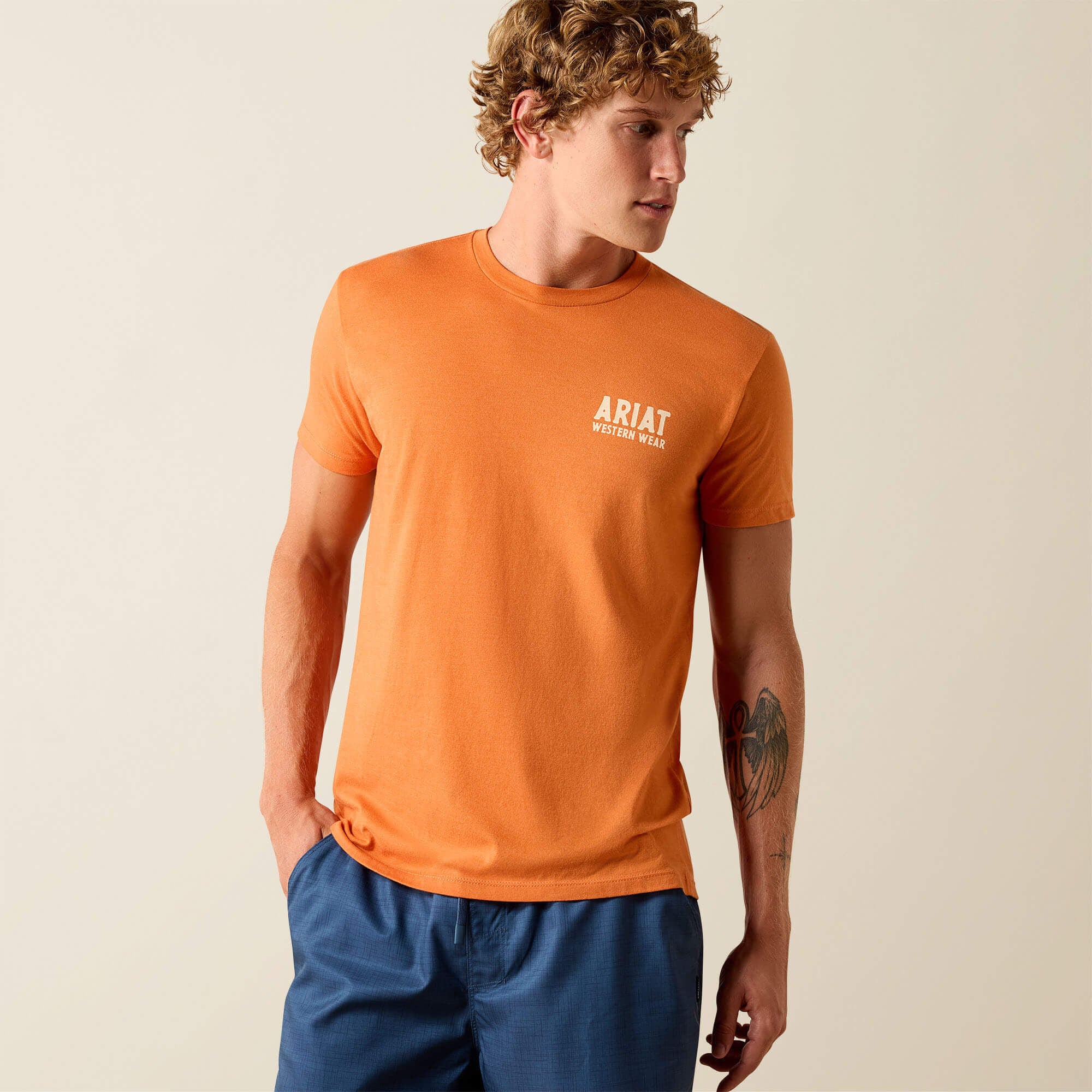 Men Ariat Outline Shop T-Shirt | Ariat on sale