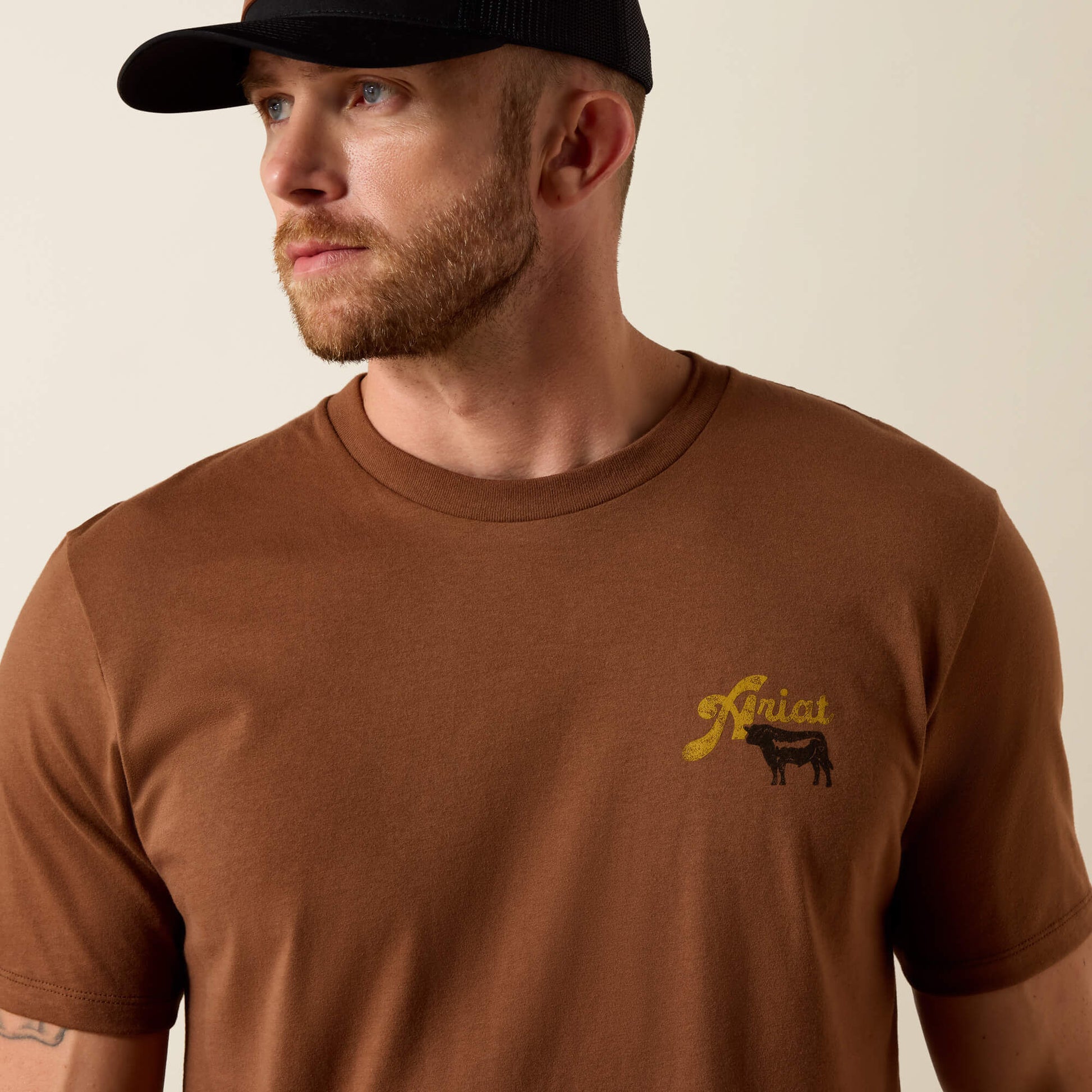 Men Ariat BBQ Smoke Classic Fit T-Shirt | Ariat