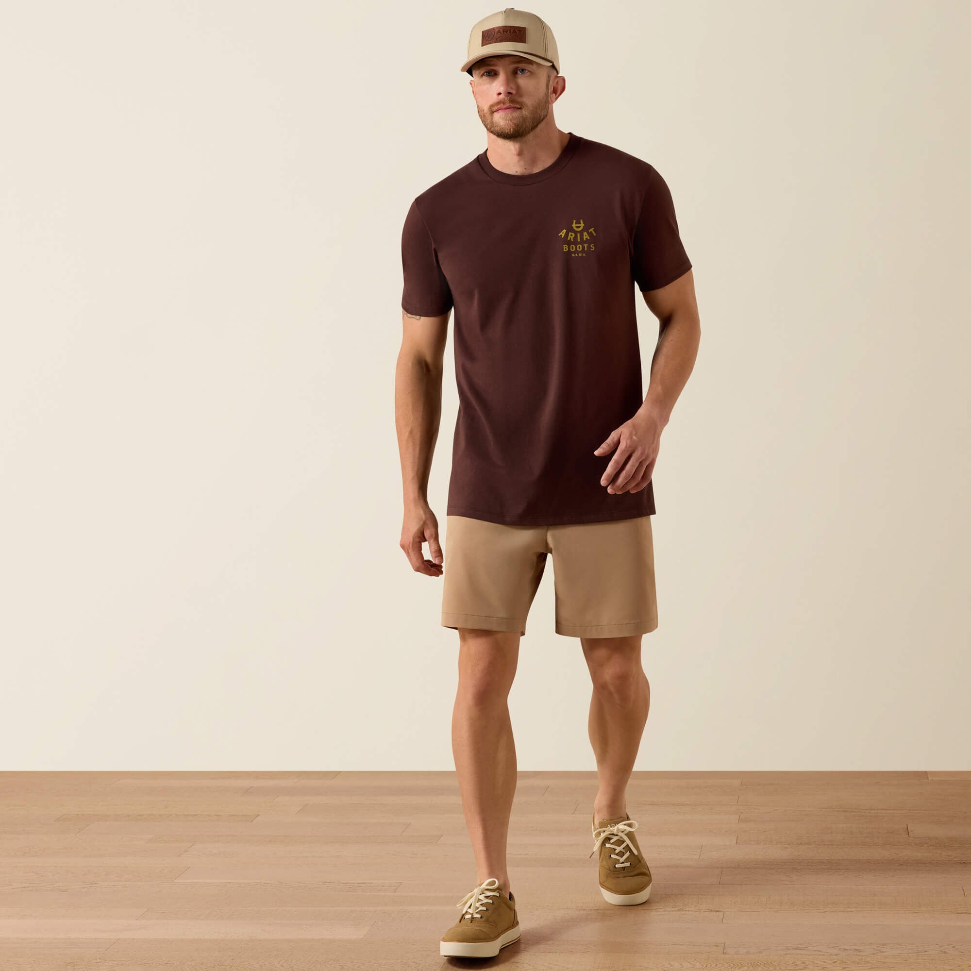 Men Ariat Western Ropes Classic Fit T-Shirt | Ariat Online