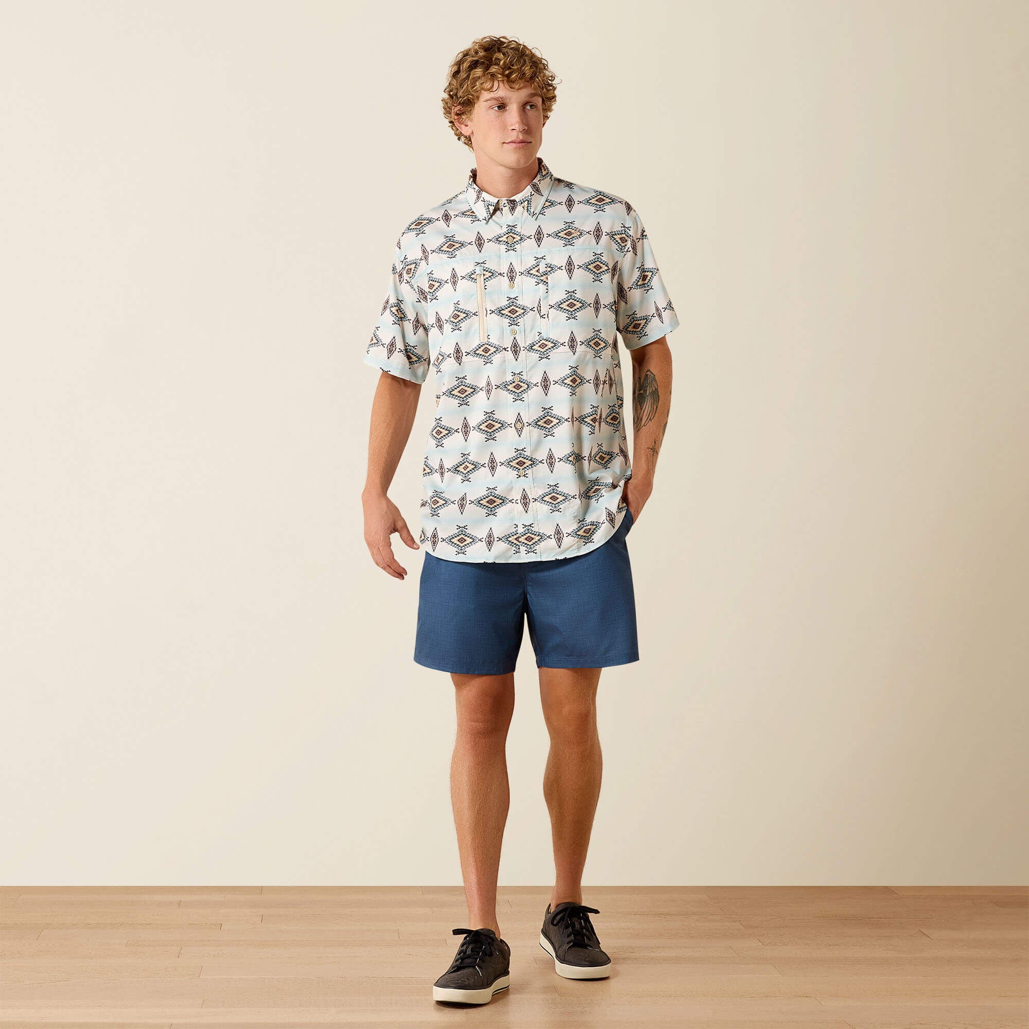 Men Printed VentTEK Classic Fit Shirt | Ariat us