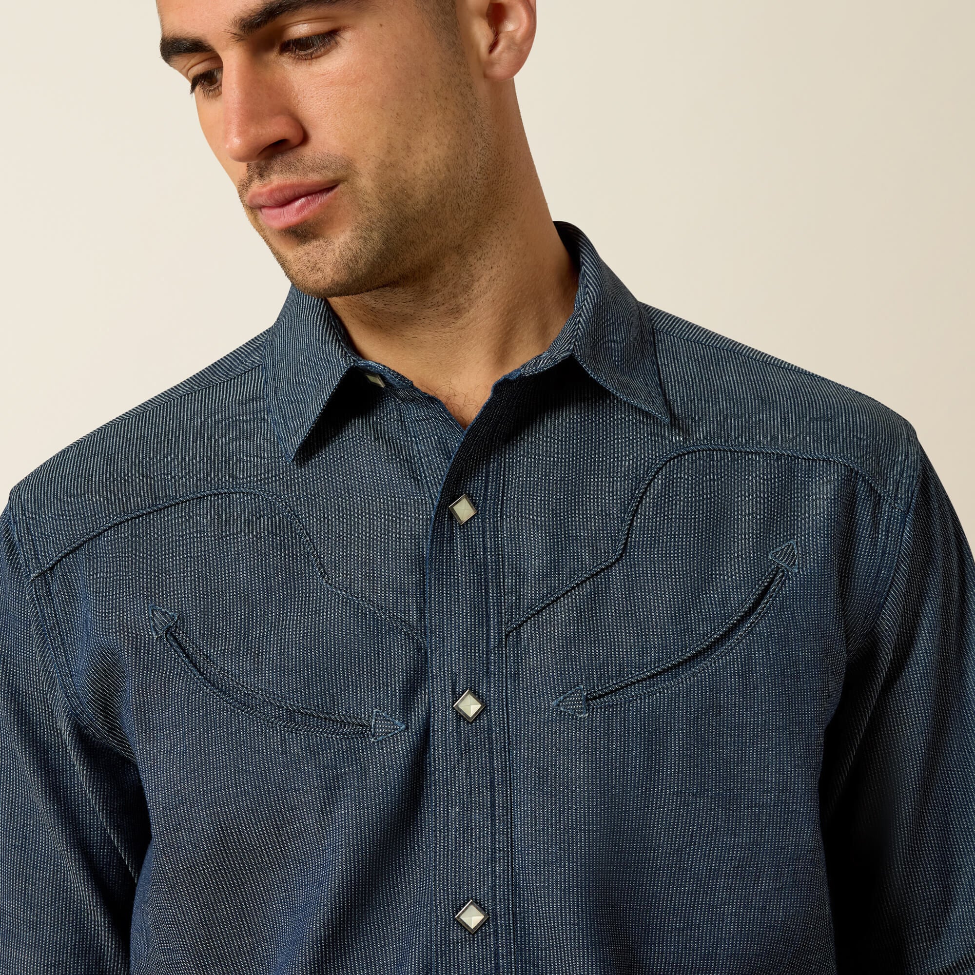 Men Retro Harlan Fitted Snap Shirt | Ariat on sale