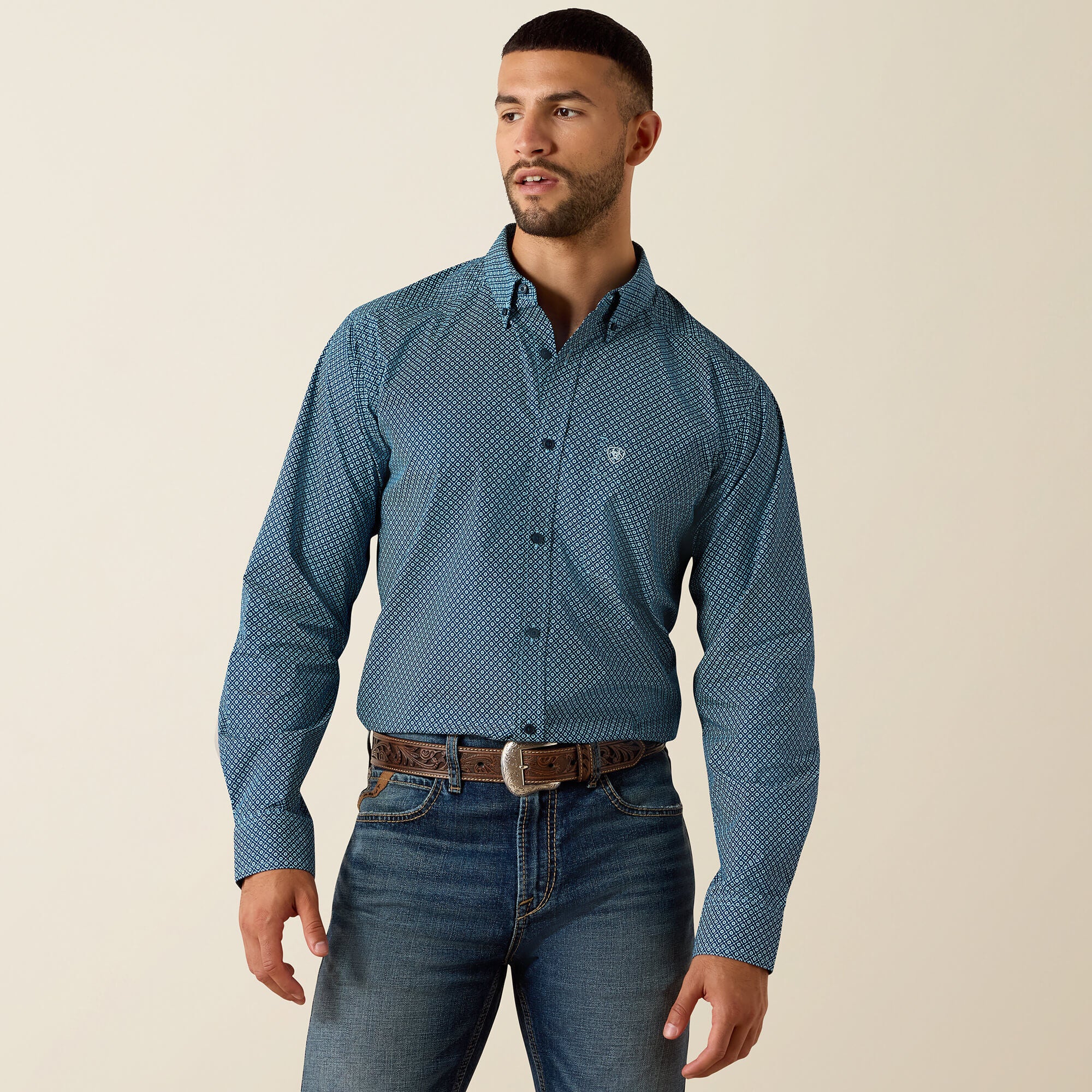 Men Jordi Fitted Shirt | Ariat for sale