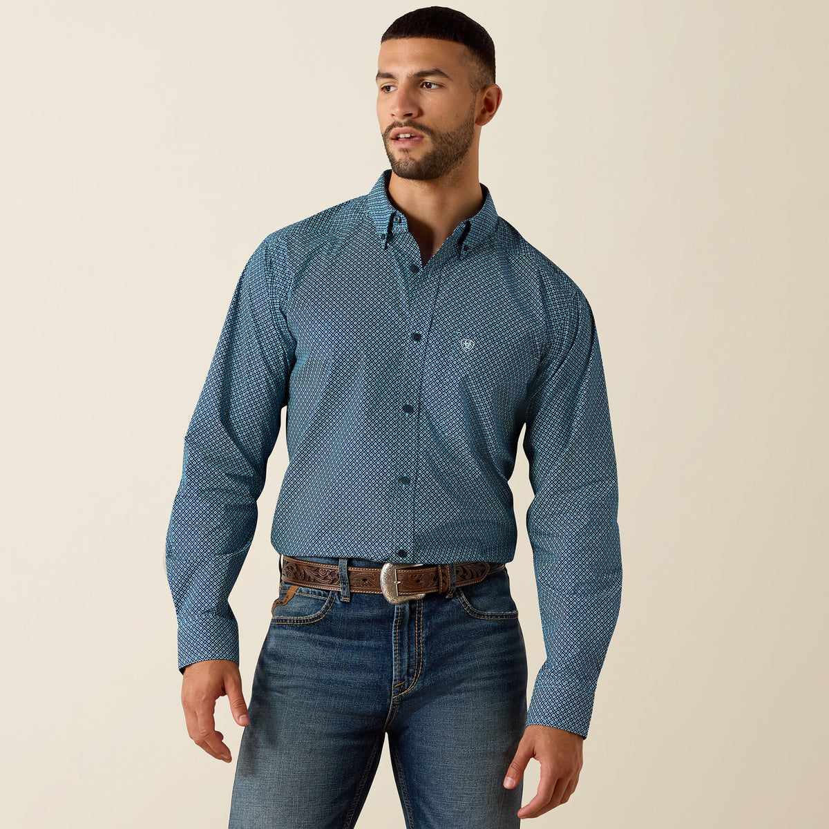 Men Jordi Fitted Shirt | Ariat for sale