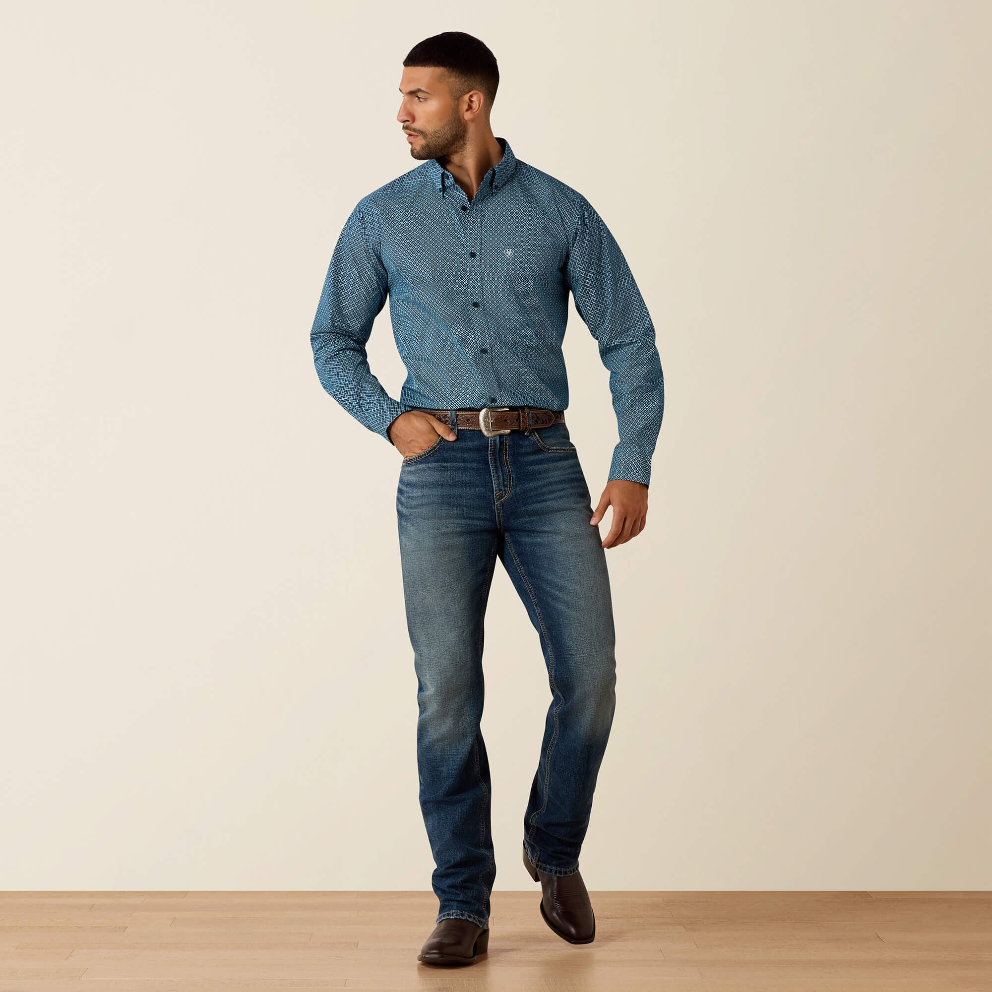 Men Jordi Fitted Shirt | Ariat for sale