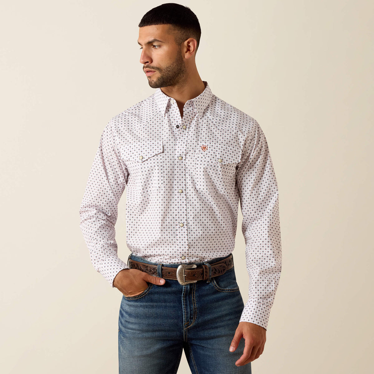 Men Tony Fitted Snap Shirt | Ariat