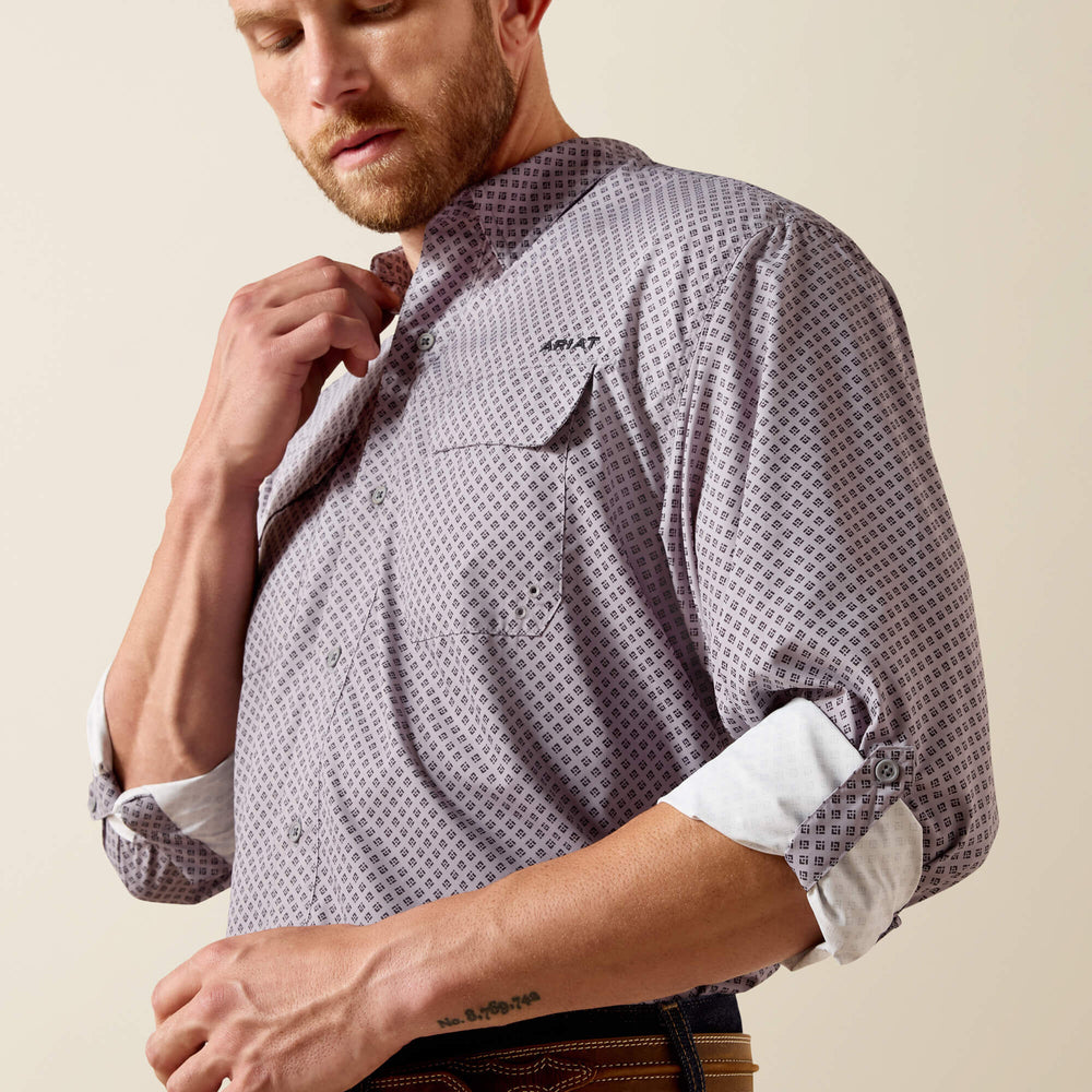 Men Printed VentTEK Outbound Classic Fit Shirt | Ariat Discount