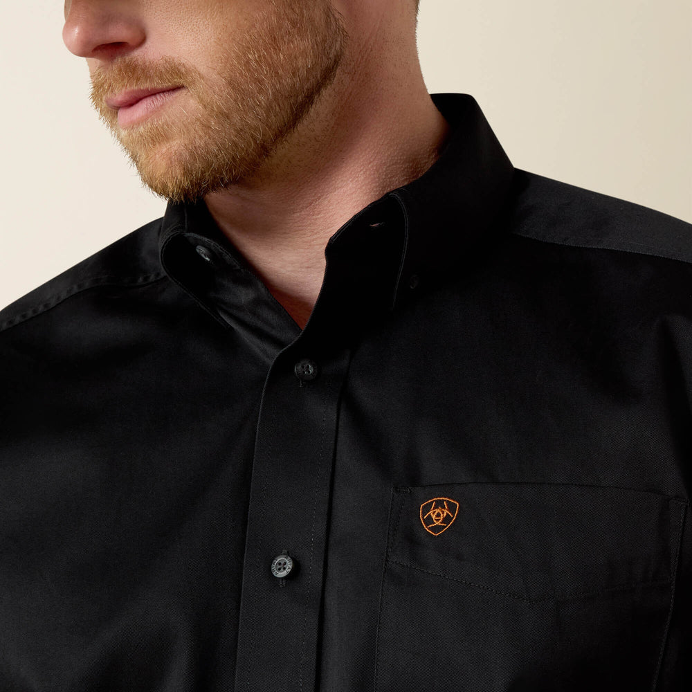 Men Solid Twill Classic Fit Shirt | Ariat Online