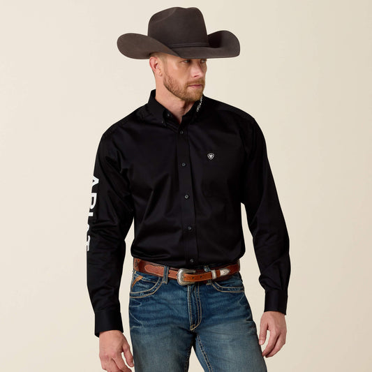 Men Team Logo Twill Classic Fit Shirt | Ariat on sale