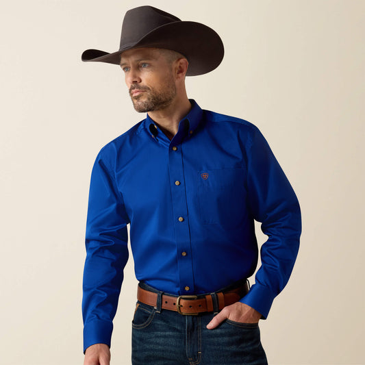 Men Solid Twill Classic Fit Shirt | Ariat for sale