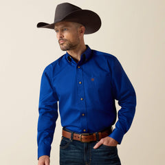 Men Solid Twill Classic Fit Shirt | Ariat for sale