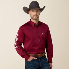 Men Team Logo Twill Classic Fit Shirt | Ariat Discount