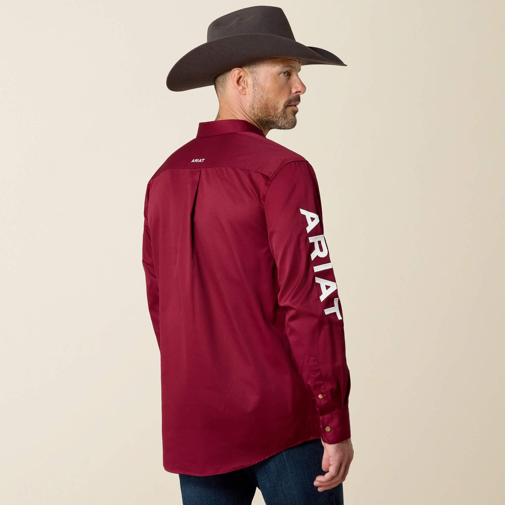 Men Team Logo Twill Classic Fit Shirt | Ariat Discount