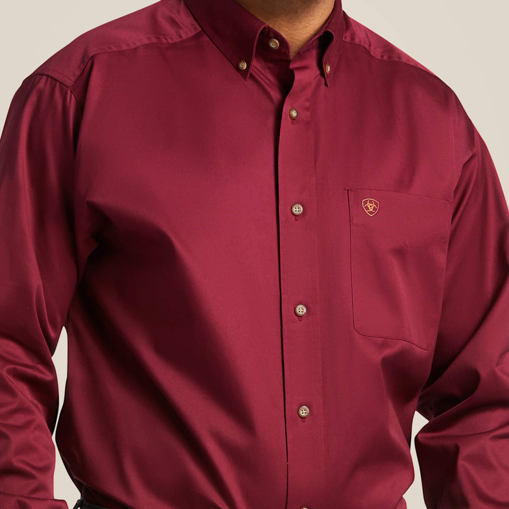 Men Solid Twill Classic Fit Shirt | Ariat us