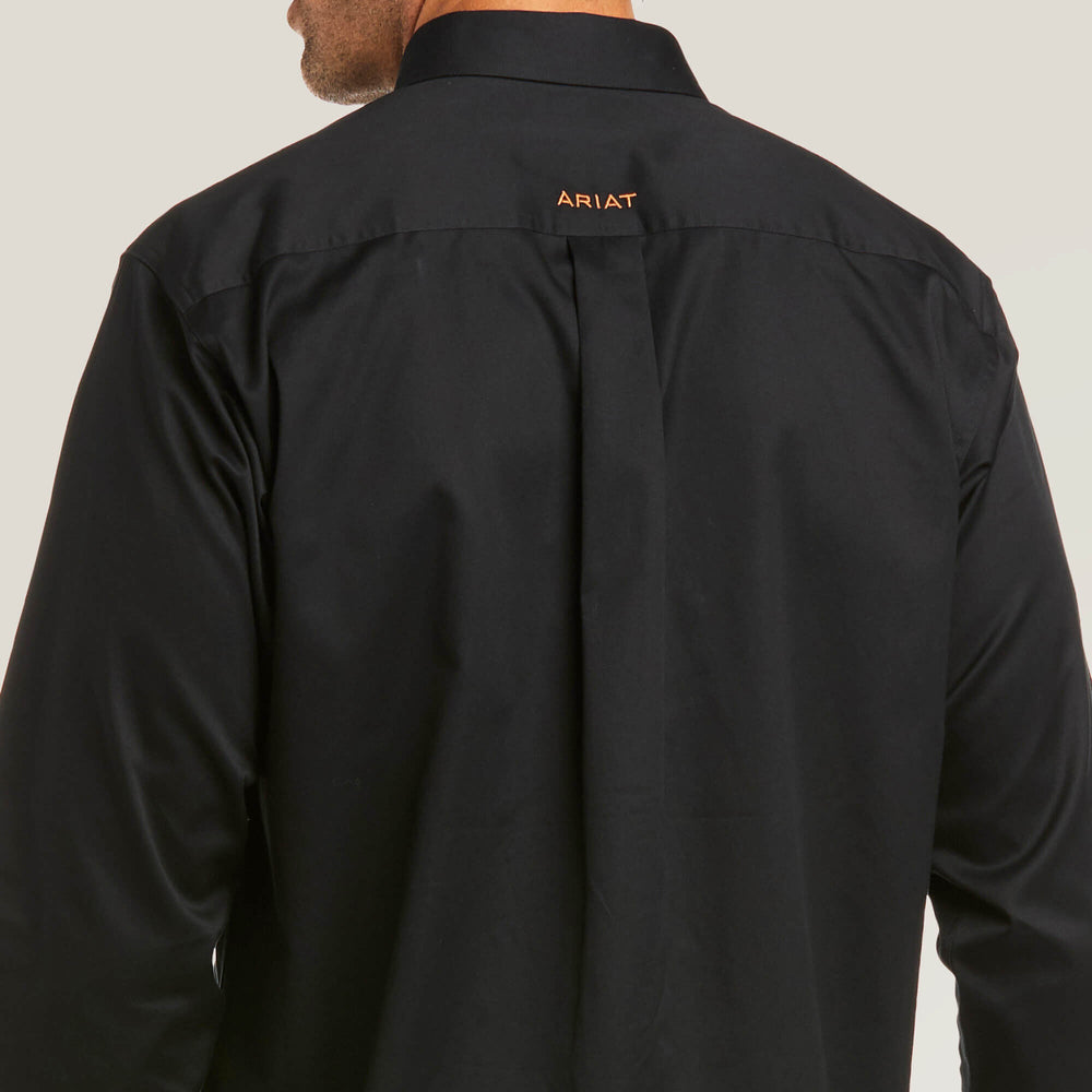 Men Solid Twill Fitted Shirt | Ariat Discount