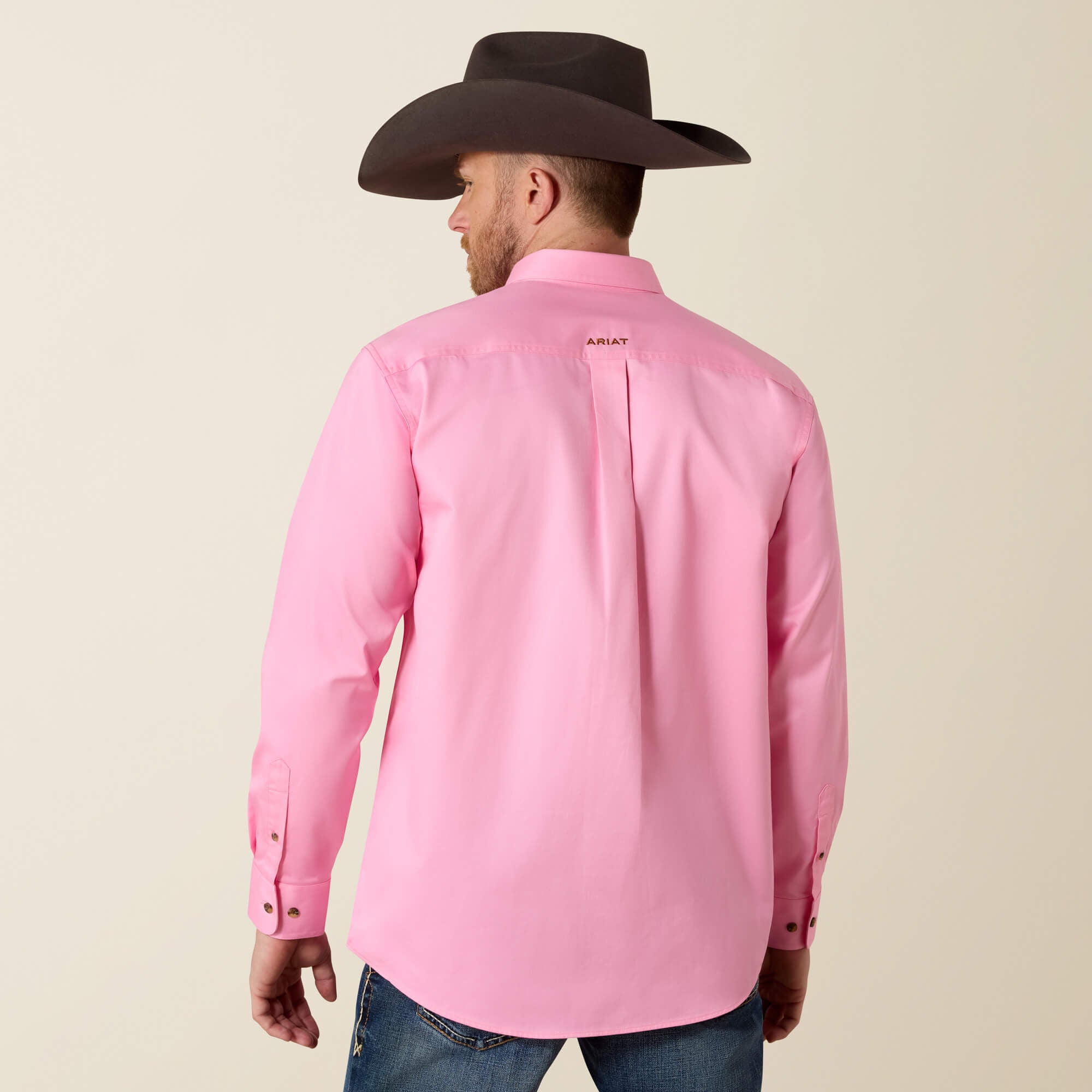 Men Solid Twill Classic Fit Shirt | Ariat Online