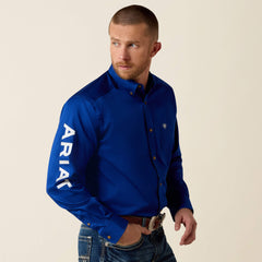 Men Team Logo Twill Classic Fit Shirt | Ariat on sale