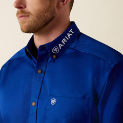 Men Team Logo Twill Classic Fit Shirt | Ariat on sale