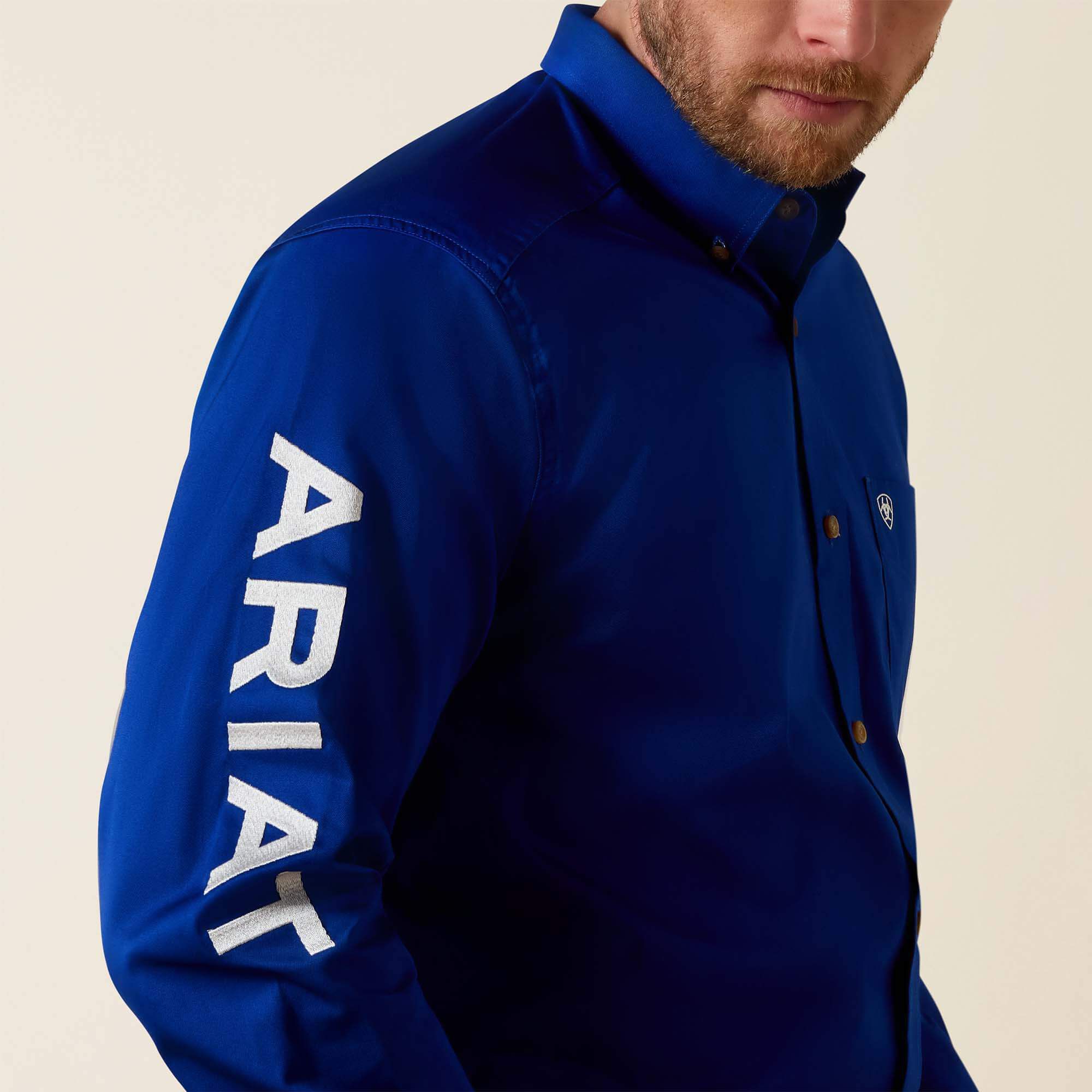 Men Team Logo Twill Classic Fit Shirt | Ariat on sale