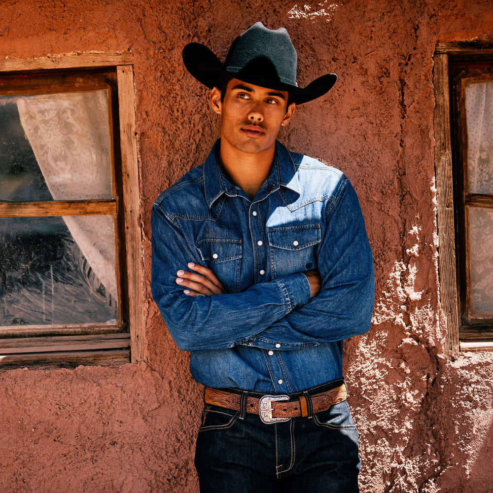 Men|Trends Denim Retro Fit Shirt | Ariat Online