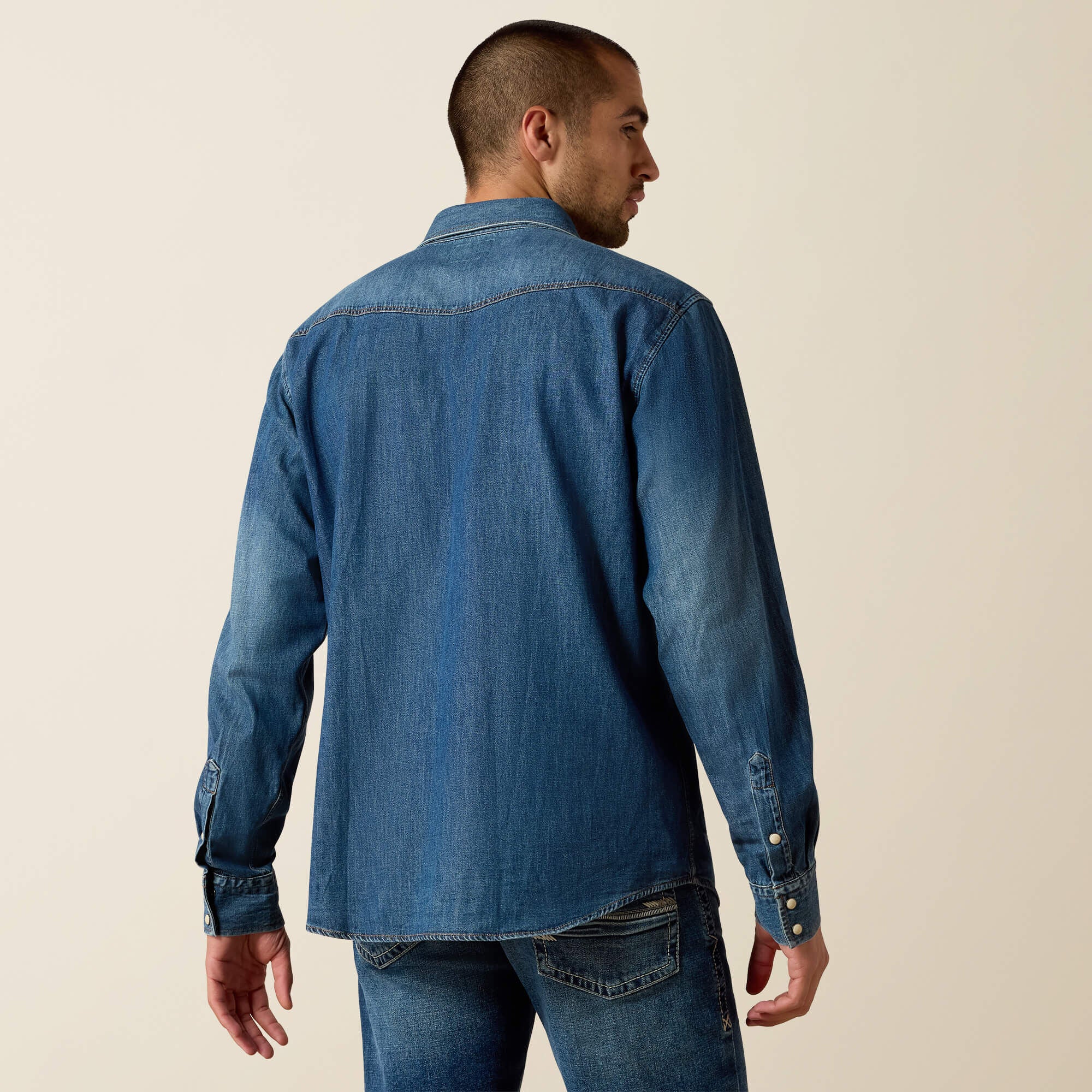 Men|Trends Denim Retro Fit Shirt | Ariat Online
