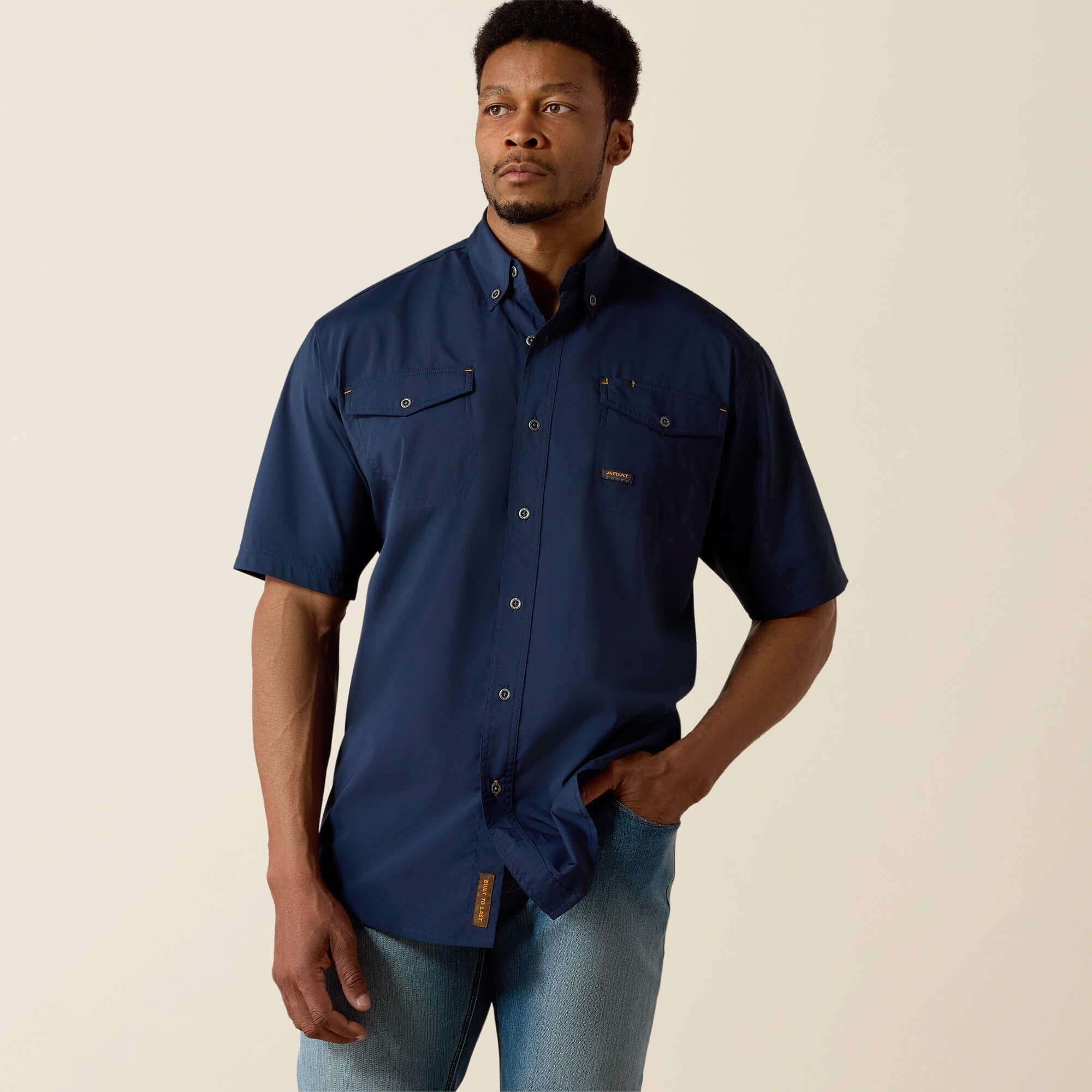 Men Rebar Made Tough VentTEK DuraStretch Work Shirt | Ariat