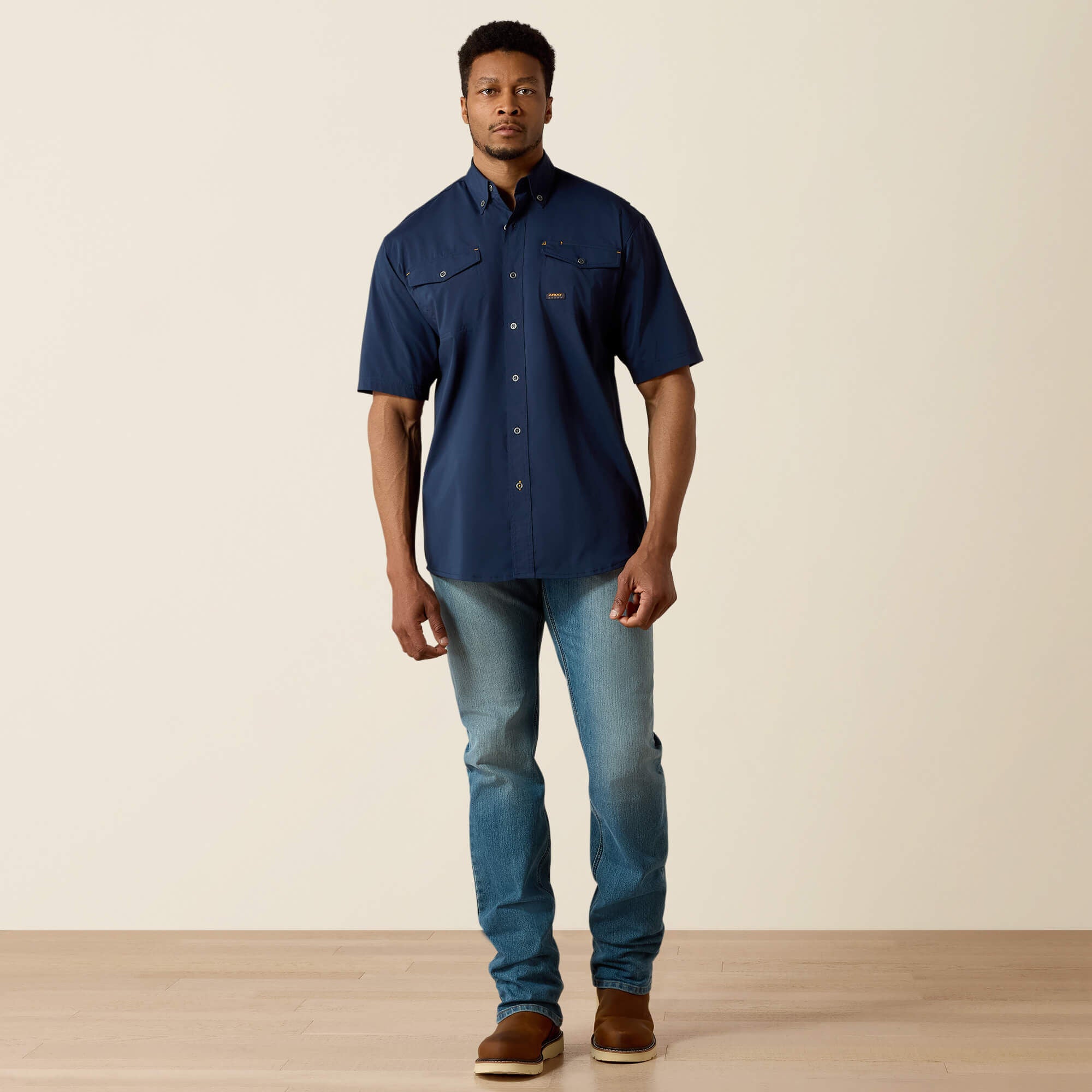 Men Rebar Made Tough VentTEK DuraStretch Work Shirt | Ariat
