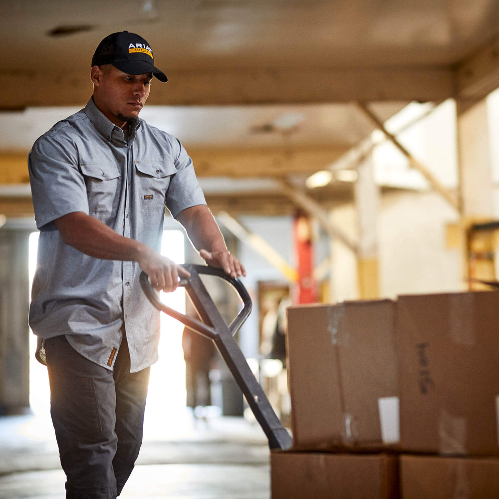 Men Rebar Made Tough VentTEK DuraStretch Work Shirt | Ariat Discount
