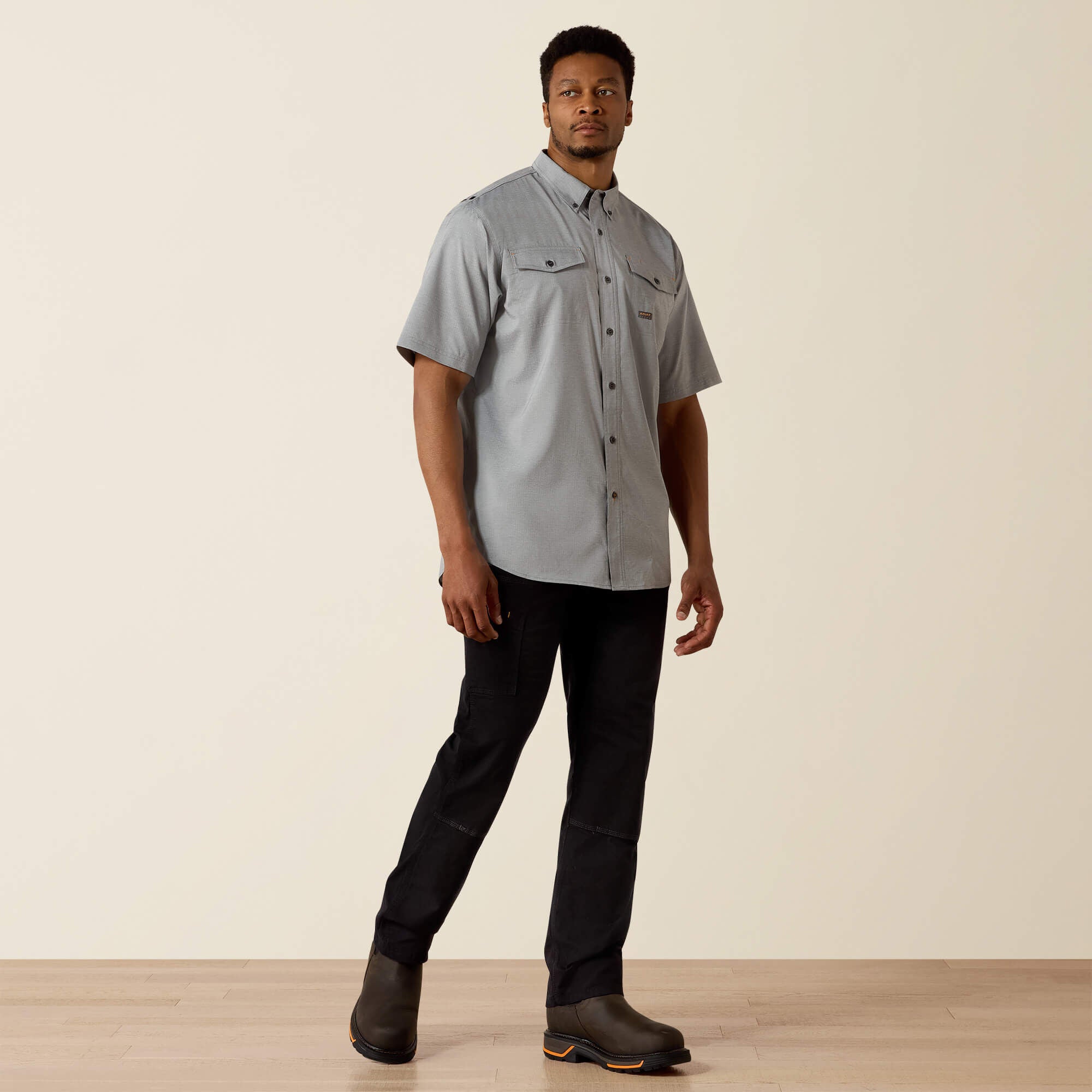 Men Rebar Made Tough VentTEK DuraStretch Work Shirt | Ariat Discount